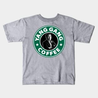 Yang Gang Coffee Kids T-Shirt